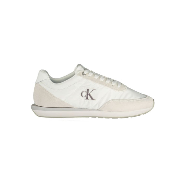 Calvin Klein Athletic Sneaker — White Recycled Polyester
