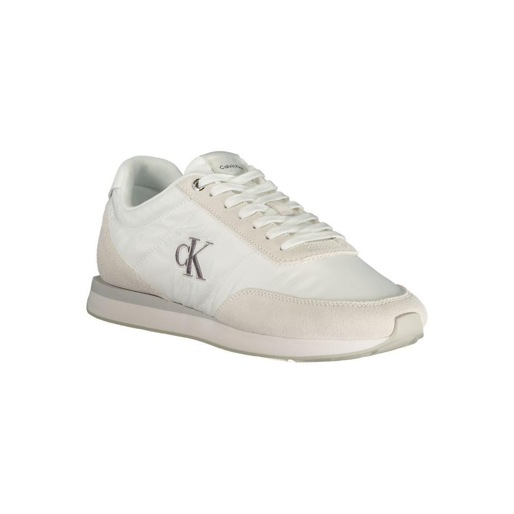 Calvin Klein Athletic Sneaker — White Recycled Polyester