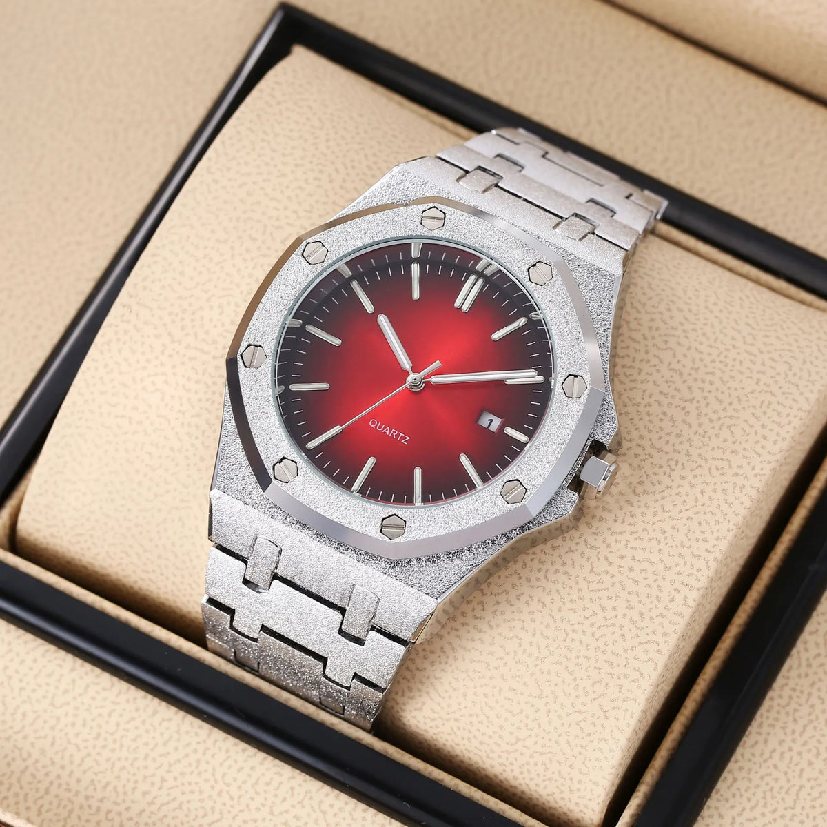 Frostline Octagon Quartz Watch
